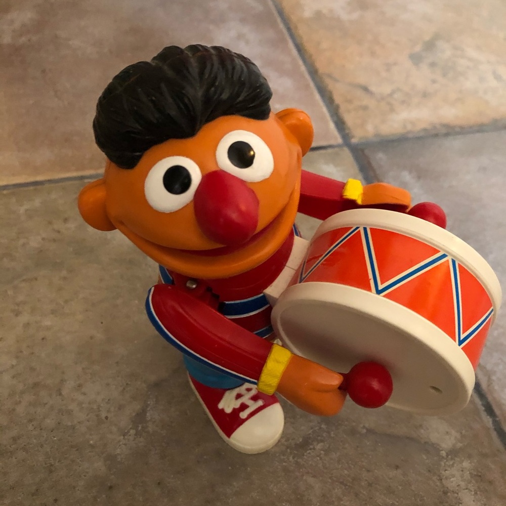 Wind up Ernie toy